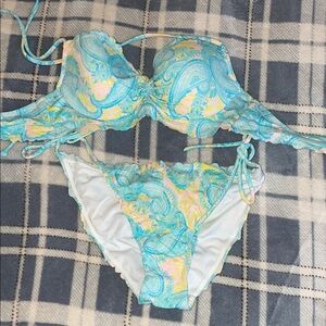 Colorful Paisley Bikini Set